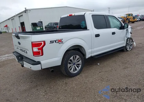 2018 Ford F-150 Xl z USA, uszkodzony, nr VIN 1FTEW1E53JFD10706